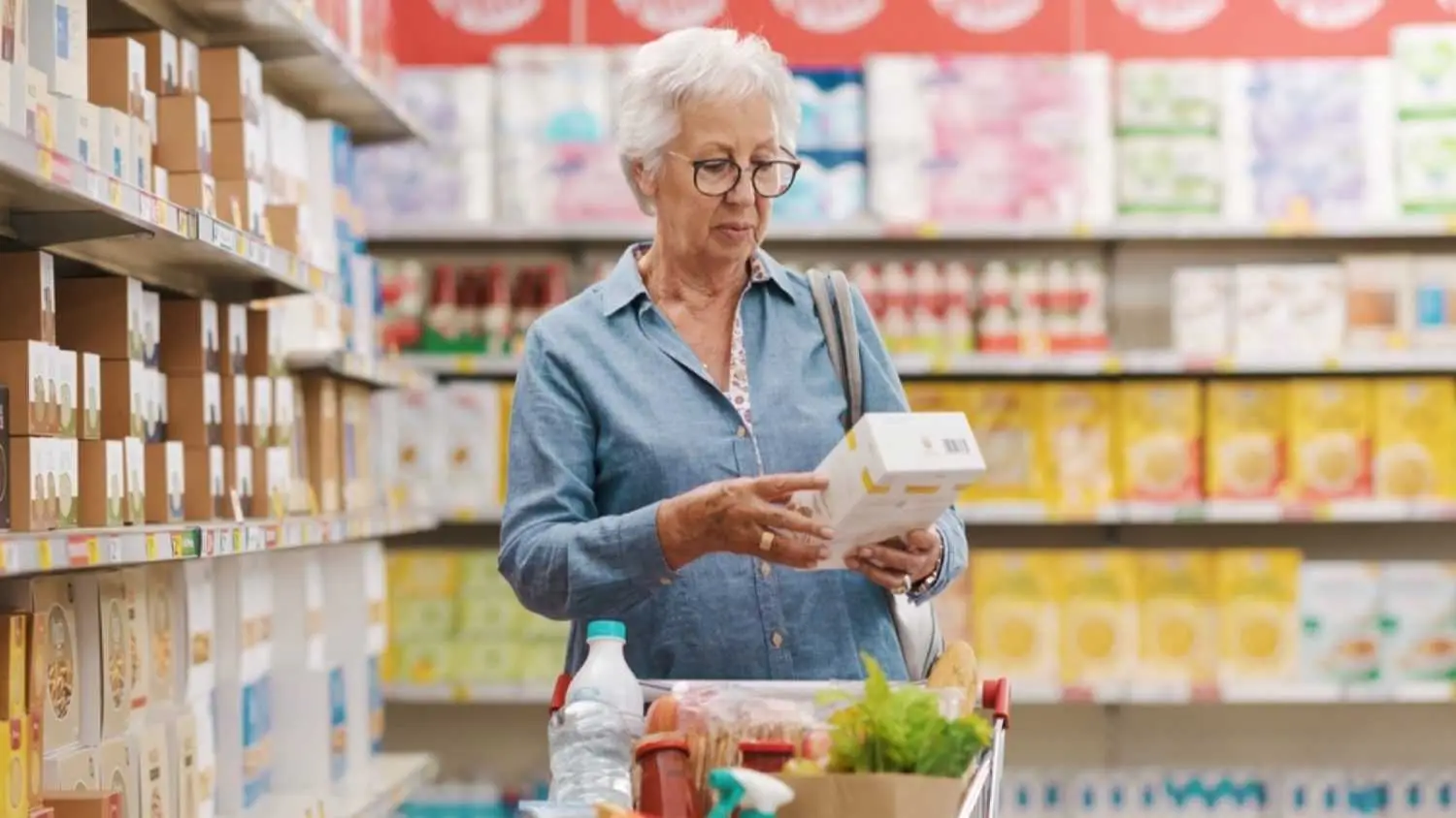 10. Ansturm auf den Supermarkt