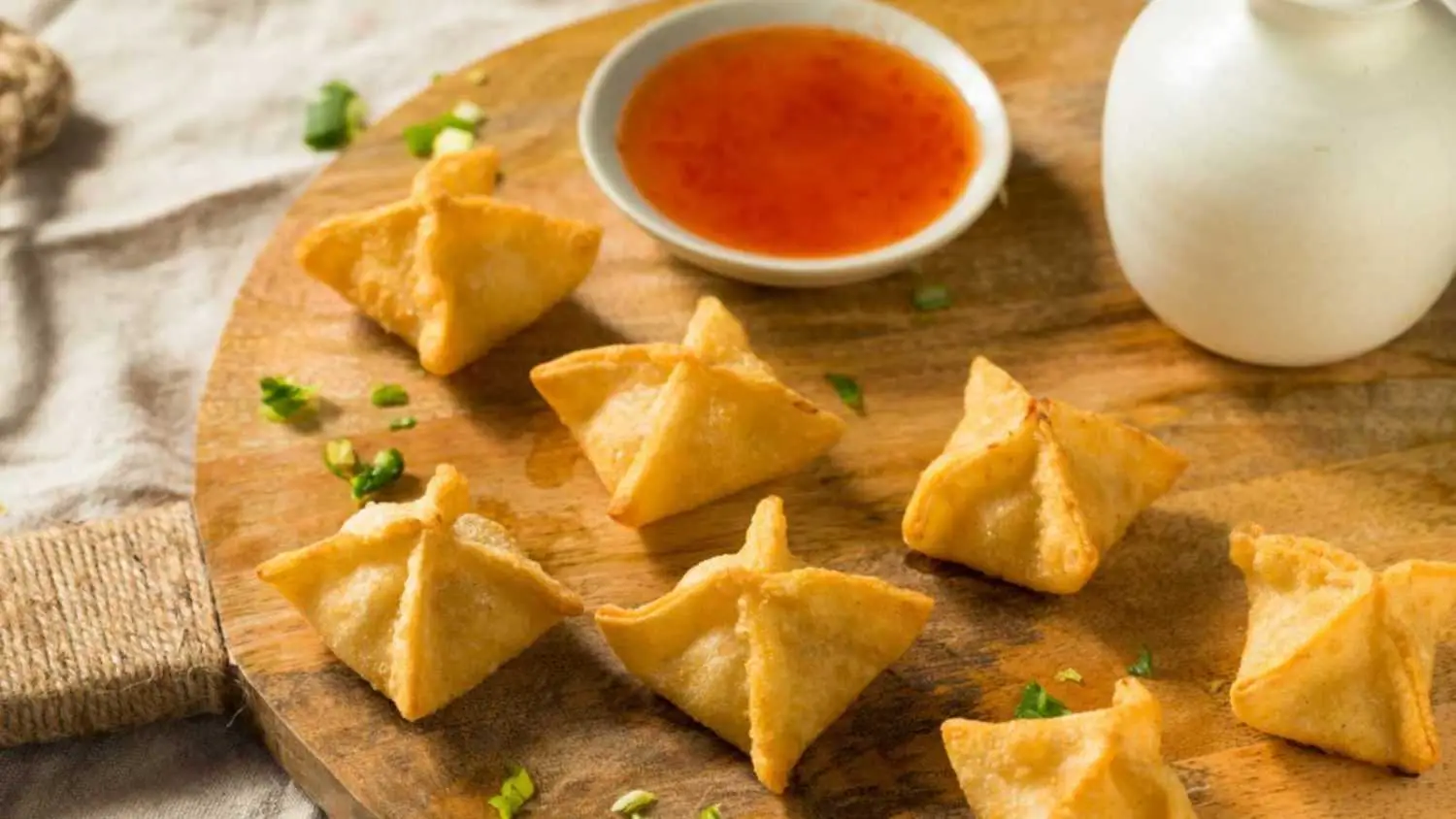 2. Crab Rangoon