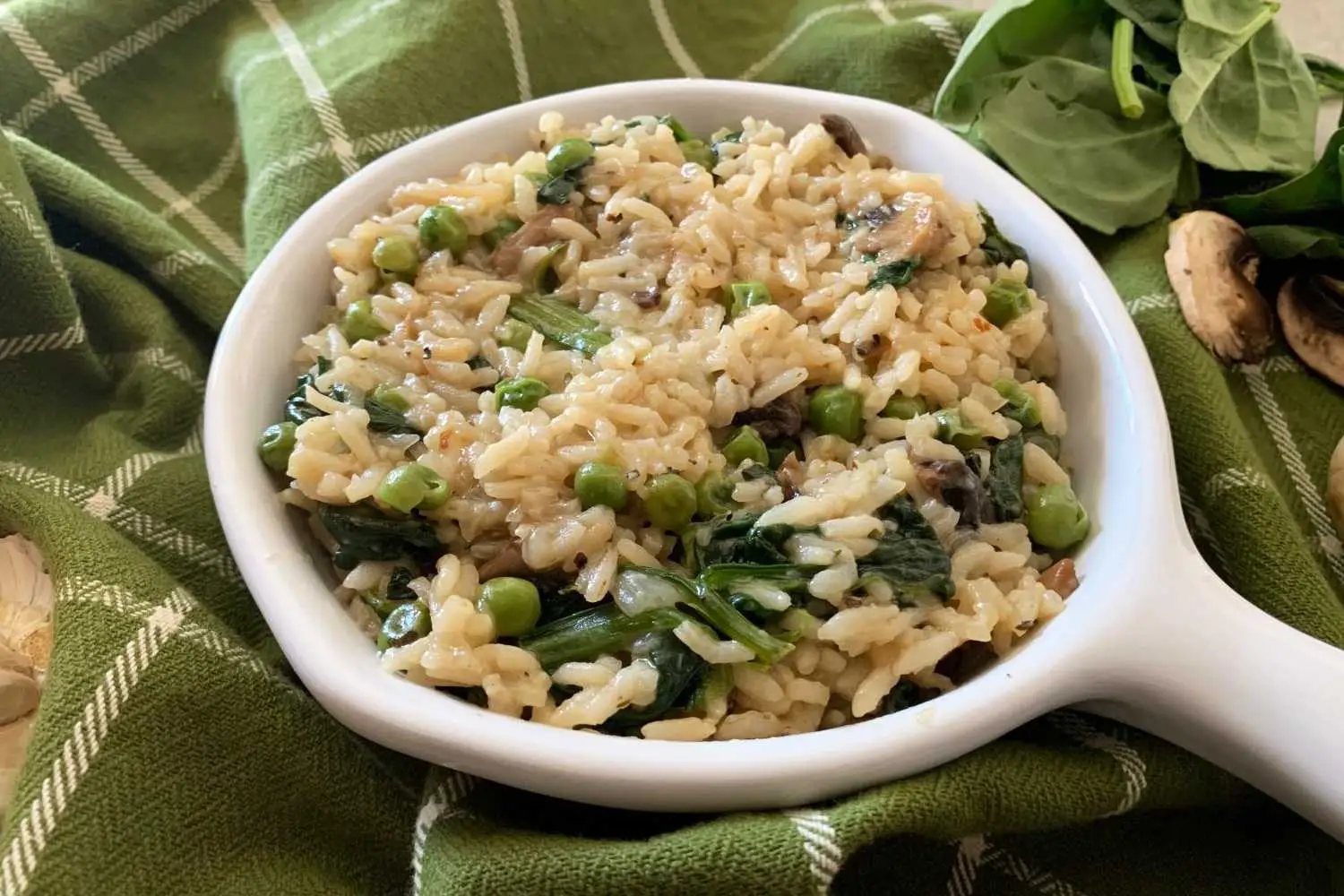 2. Risotto de cogomelos