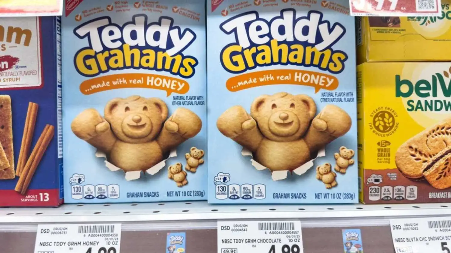 3. Teddy Grahams