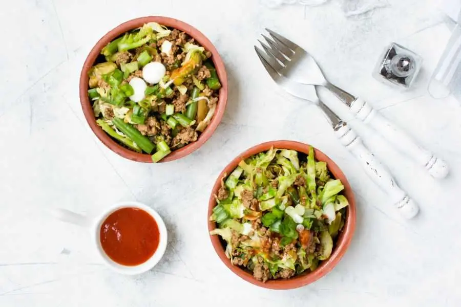 5. Instant Pot Egg Roll In a Bowl