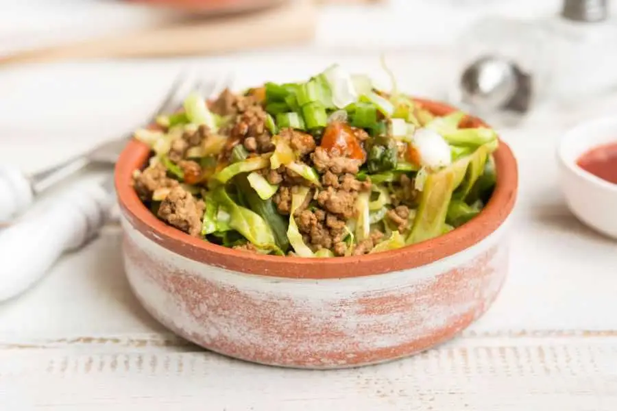 5. Instant Pot Egg Roll in a bowl