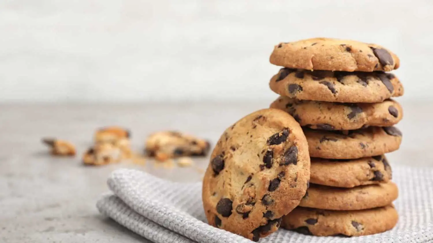 6. Galletas con chispas de chocolate