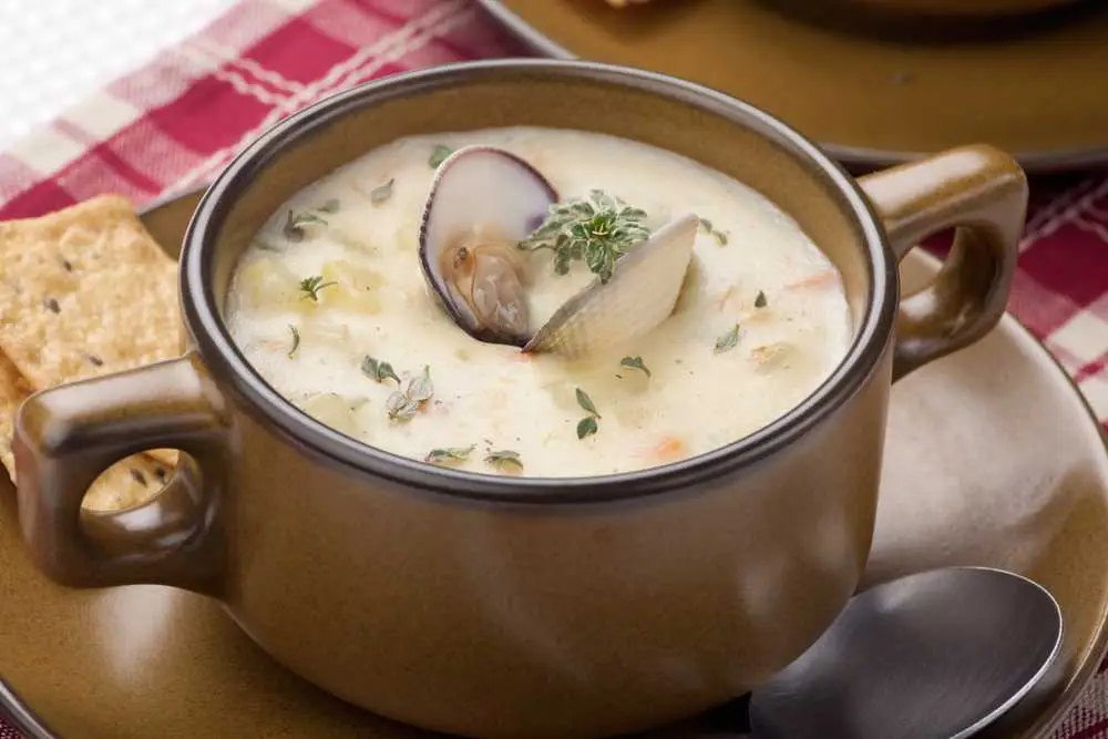 6. Clam Chowder New England