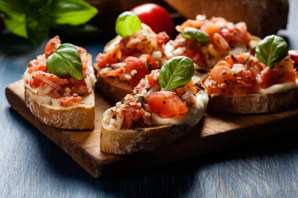 ၇။ Bruschetta