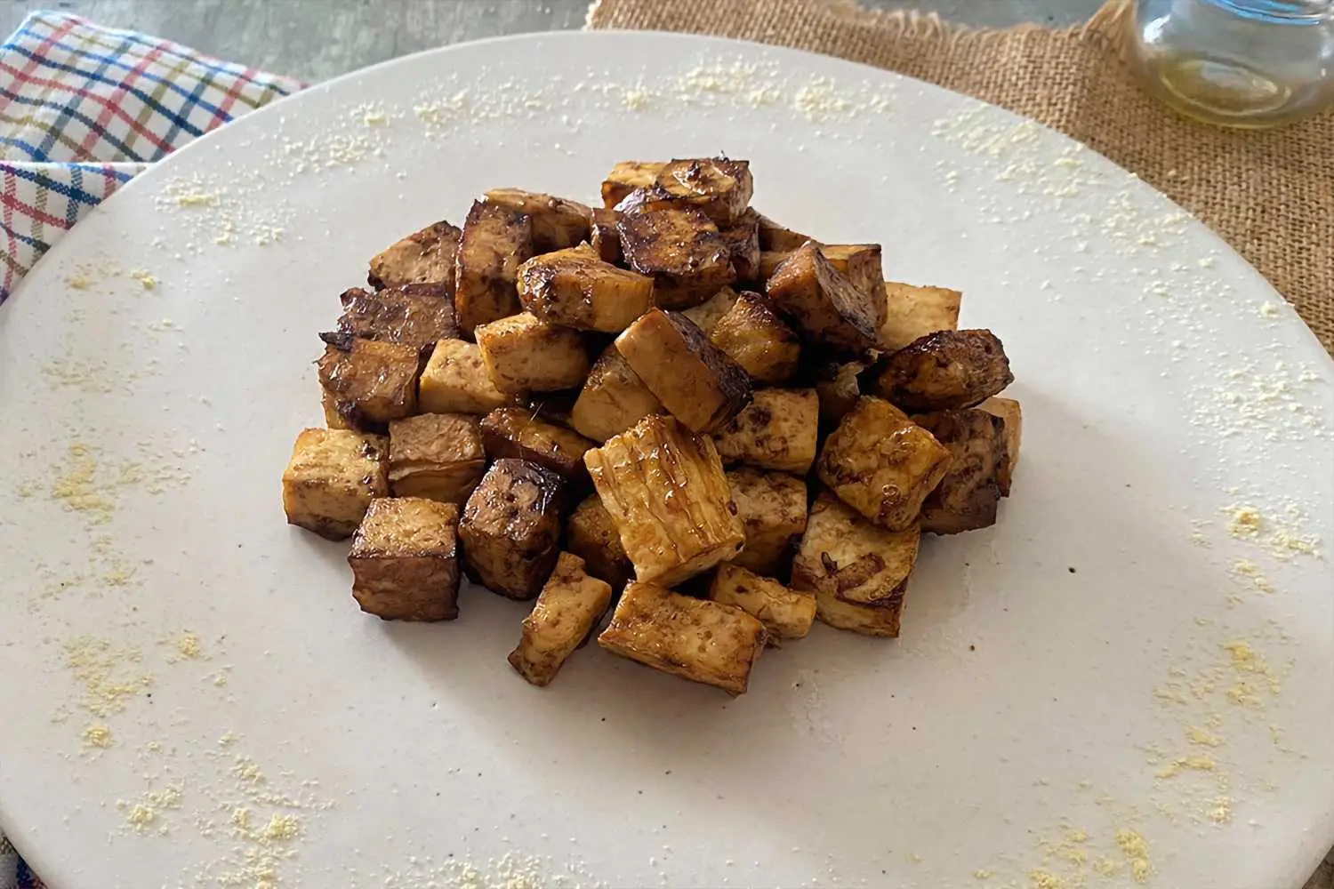 7. Kraukšķīgais tofu