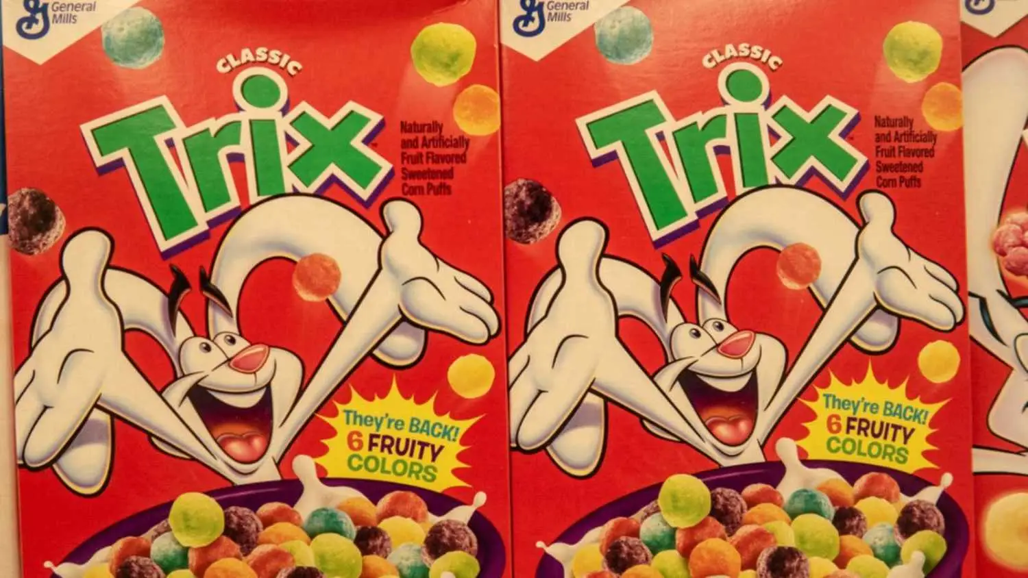 9. Trix Cereal