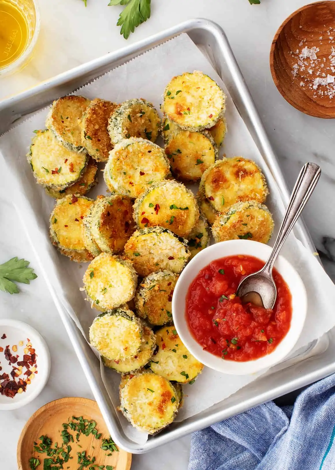 Air Fryer Zucchini Chips