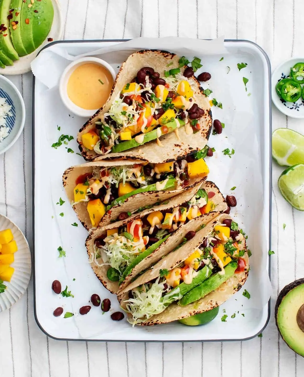 Avocado Sweet Potato Tacos