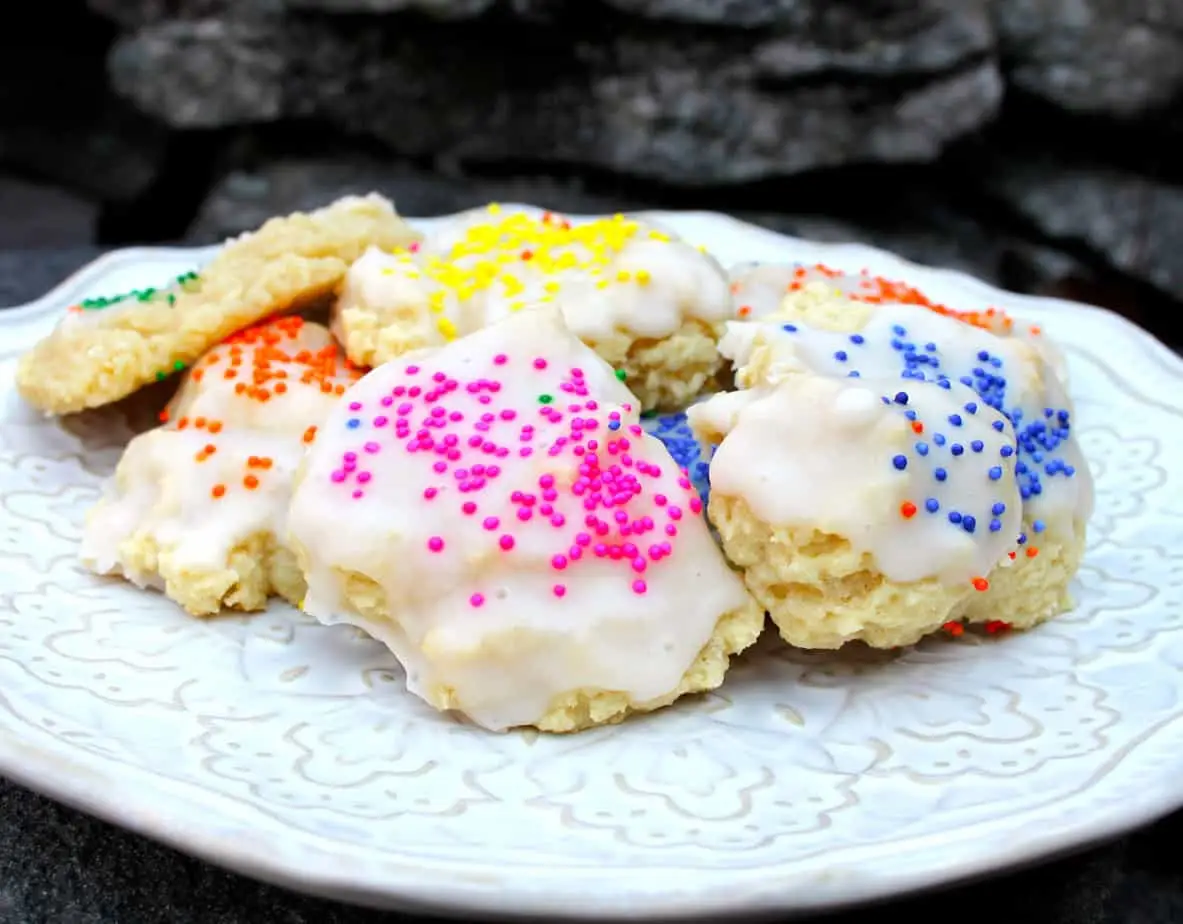 Bakkerystyl Italiaanse koekies  Italiaanse Ricotta-koekies