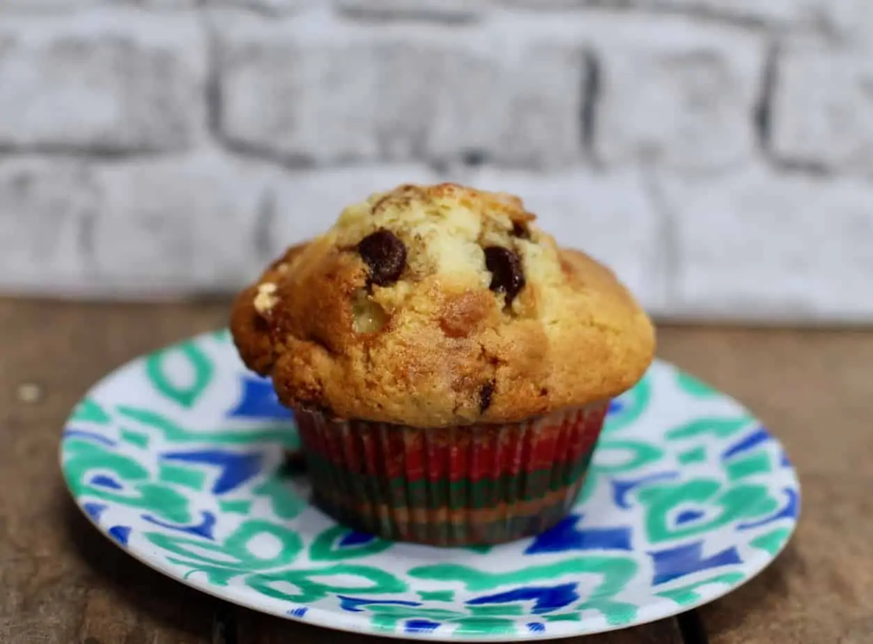 Muffins S'mores estilo panadería