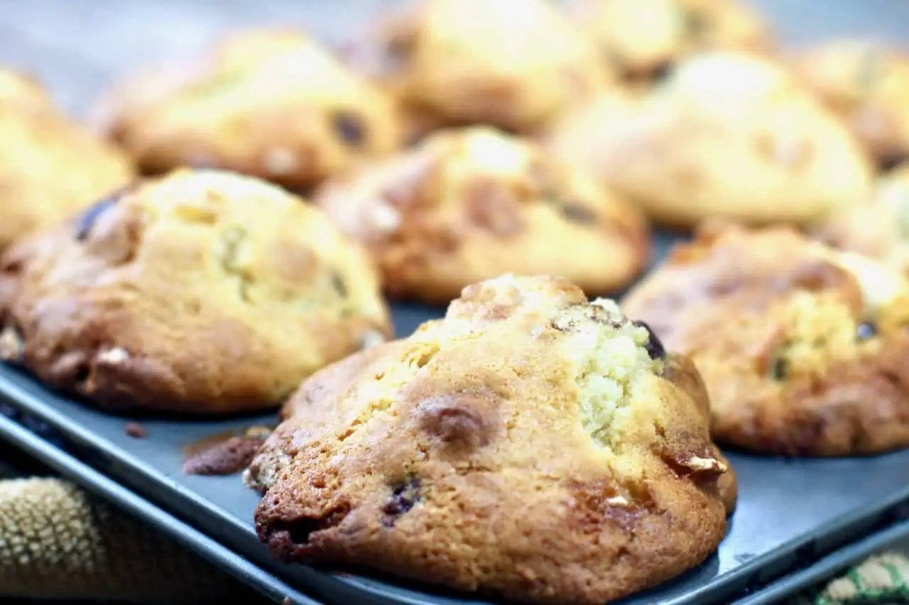 Muffins S'mores estilo padaria