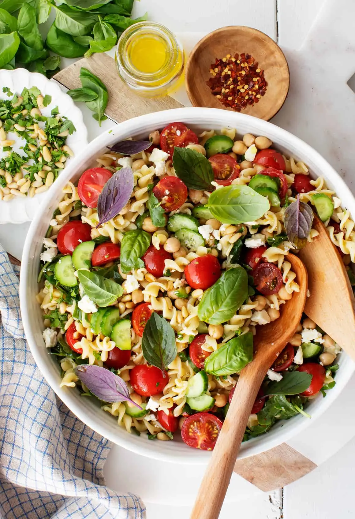 Receitas de salada de grão de bico