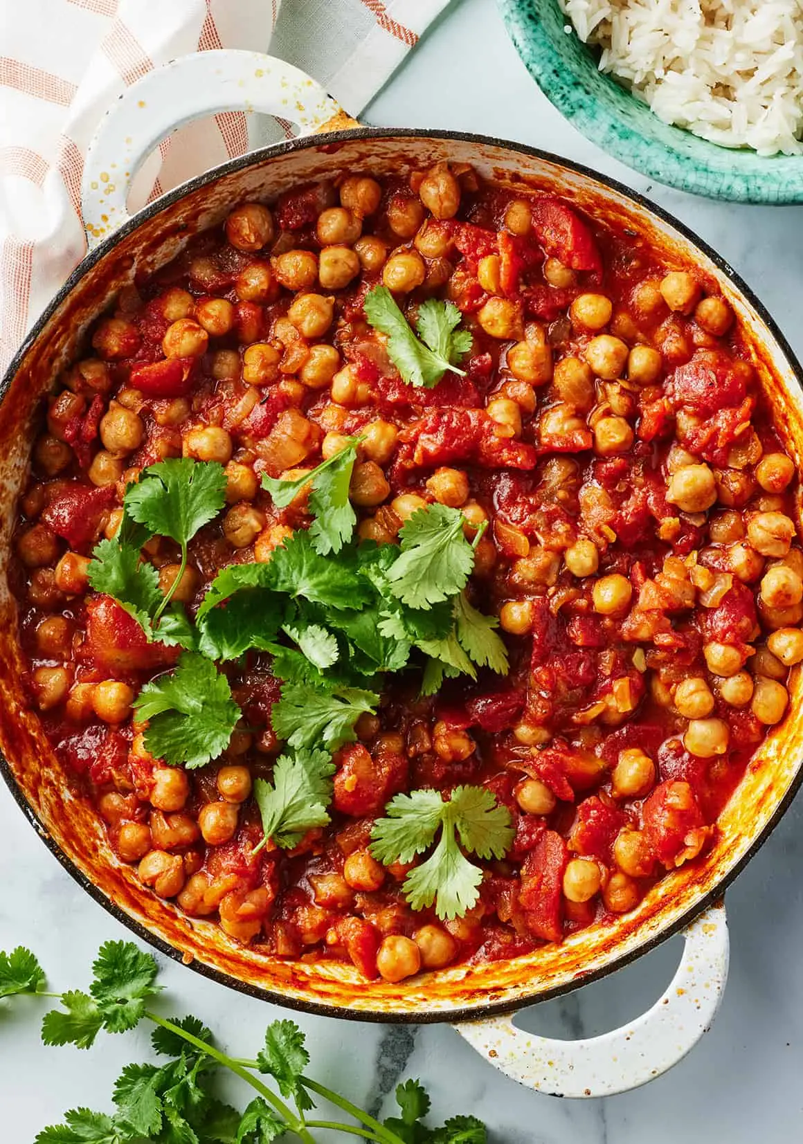 Sup Chickpea jeung Kari