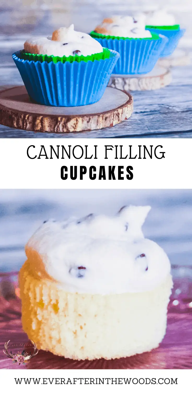 Easy Cannoli Cupcakes