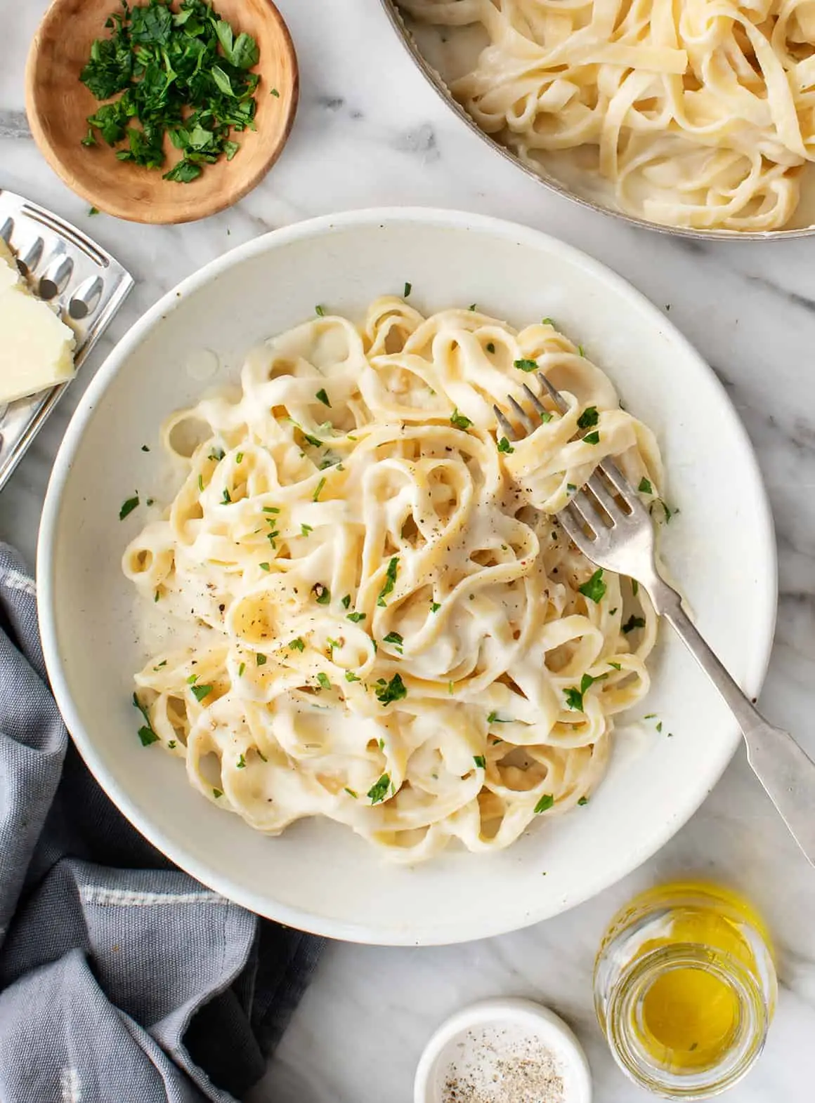 Helppo kermainen pasta-resepti