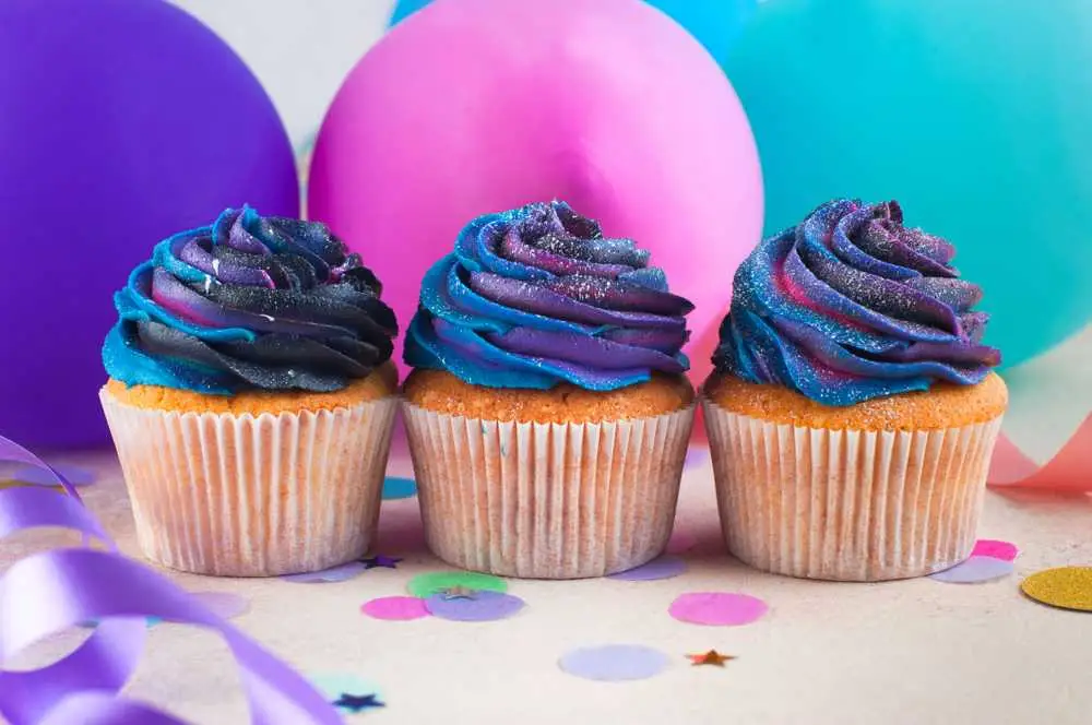 Galaxy Cupcakes