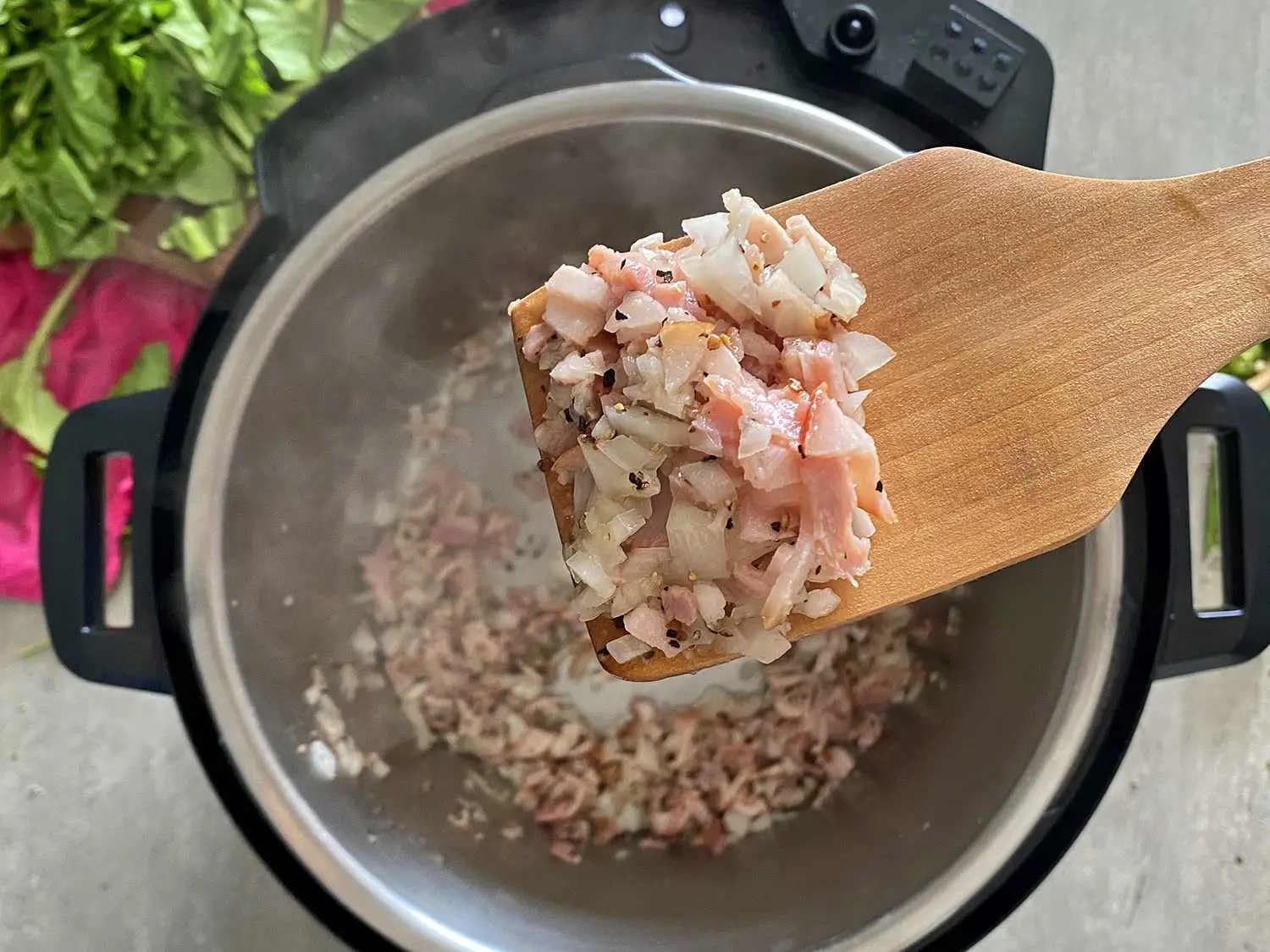 Kā pagatavot instant Pot Collard Greens