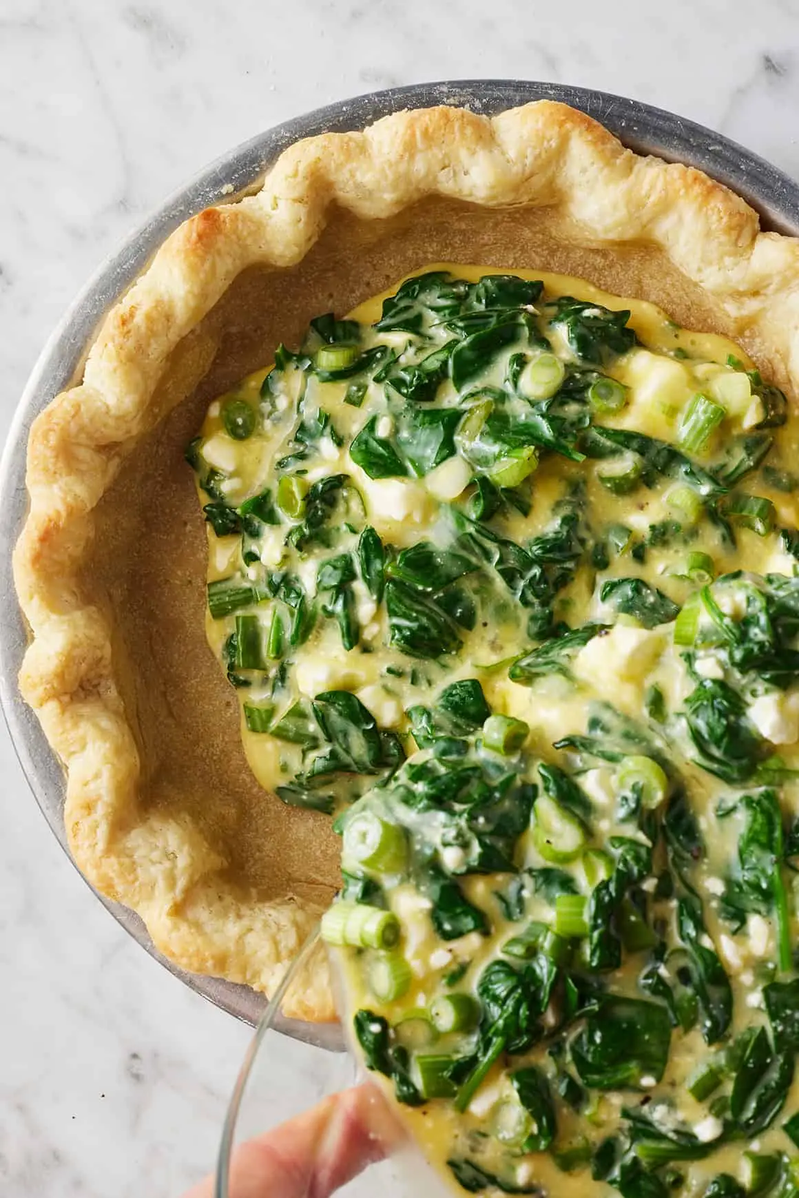 Quiche-a nola egin