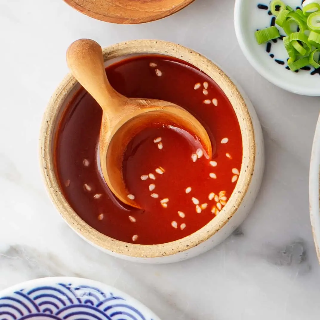 Mar a chleachdas tu Sauce Gochujang