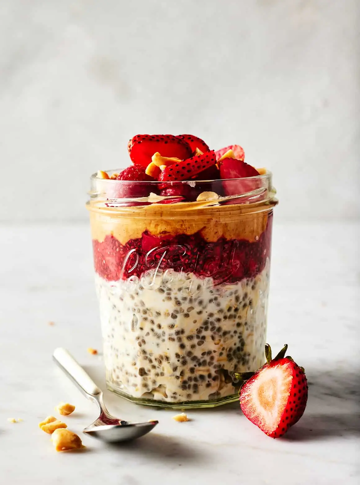 Variaciones de la receta de avena durante la noche