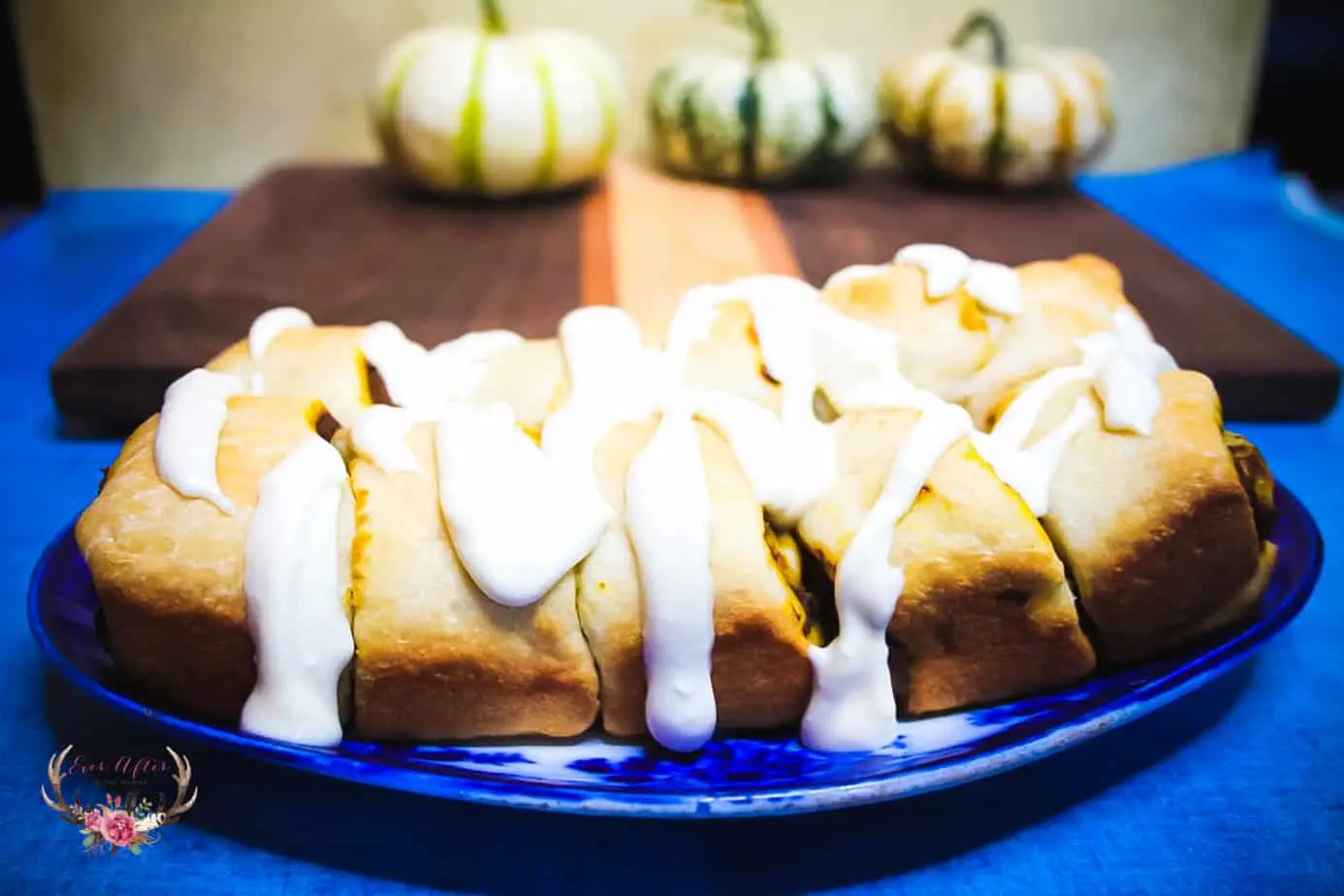 Pumpkin Sweet Roll Bread