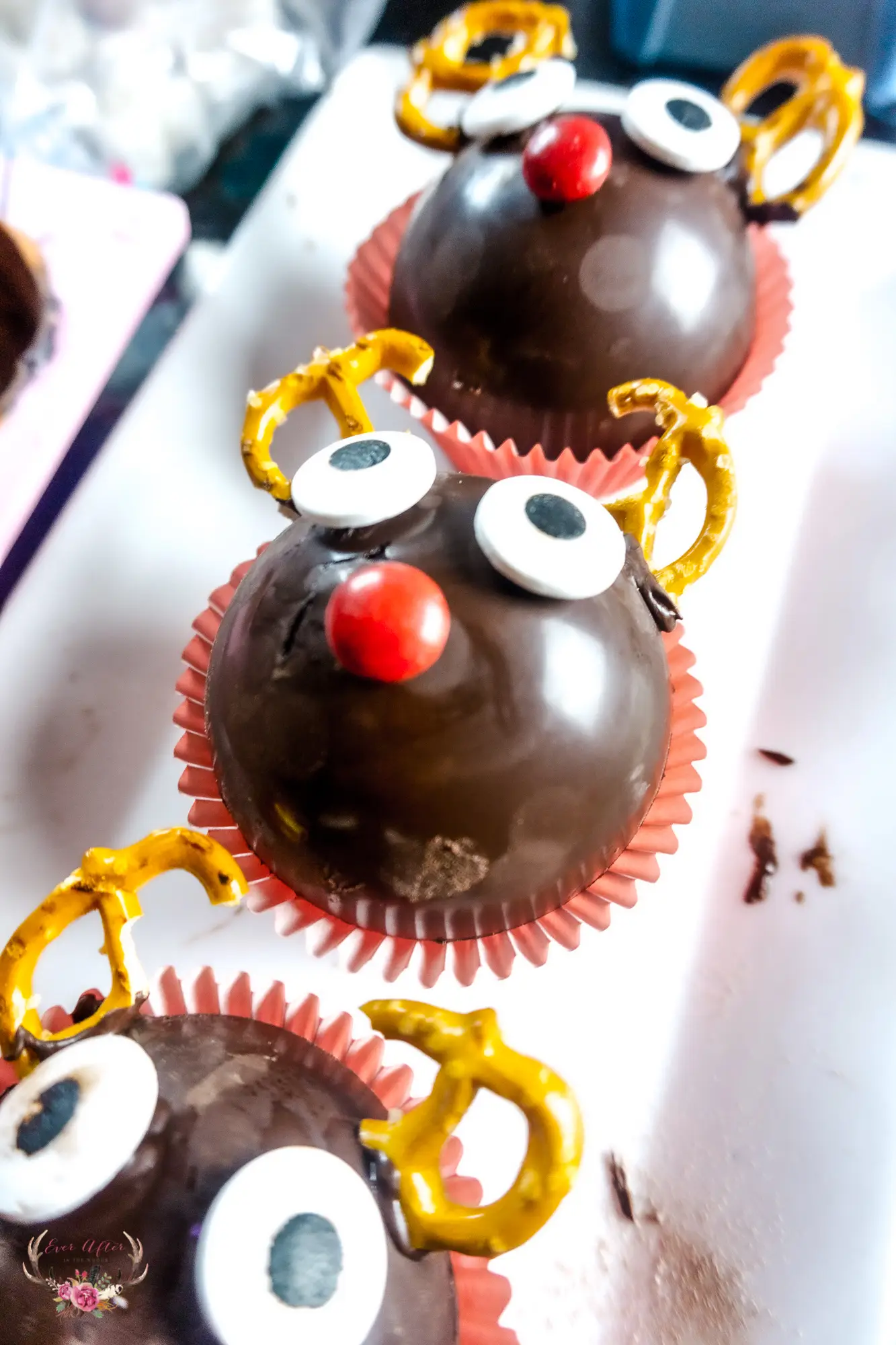 Reindeer Hot Chocolate Bombs