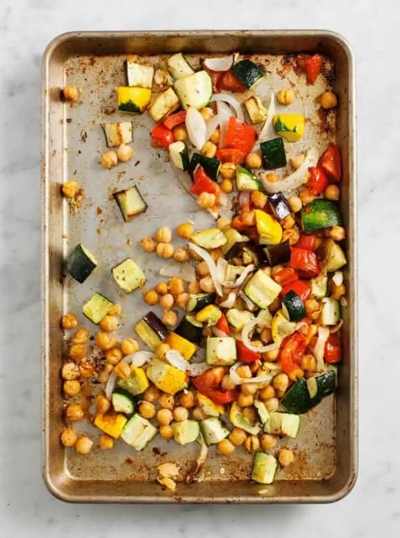 Inihaw na Chickpea Ratatouille