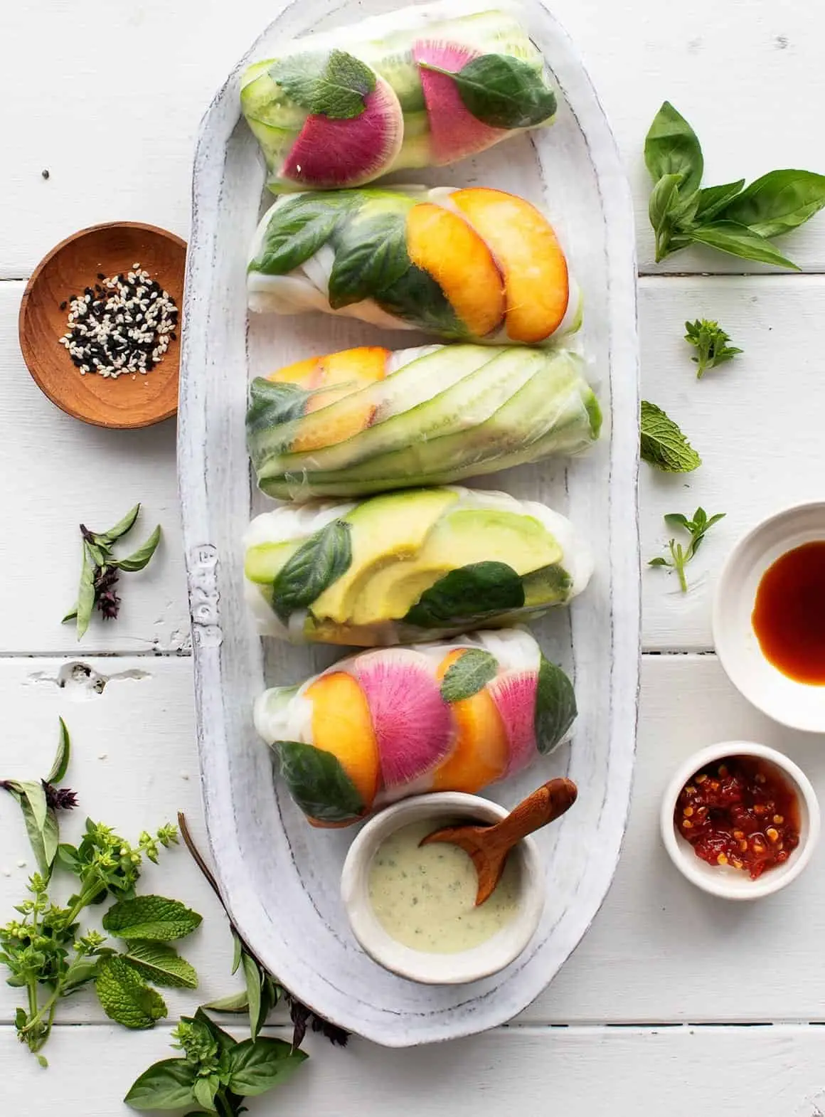 Roll and Wrap Vegan Appetizers