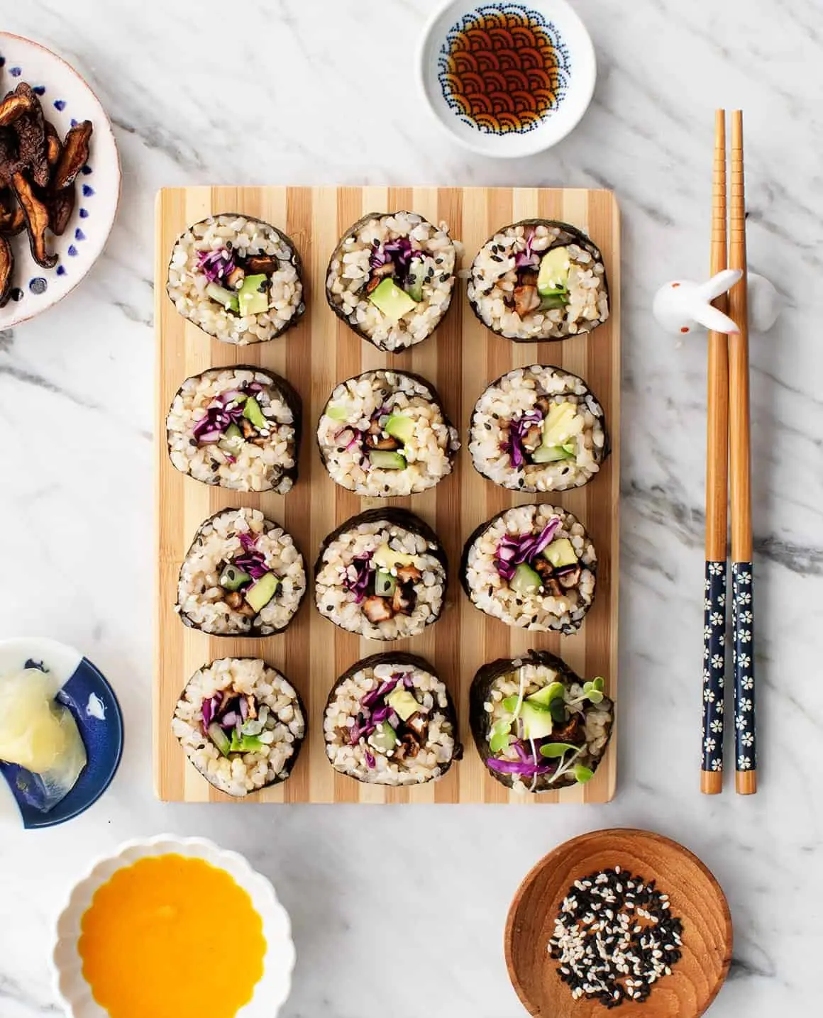 Roll and Wrap Vegan Appetizers