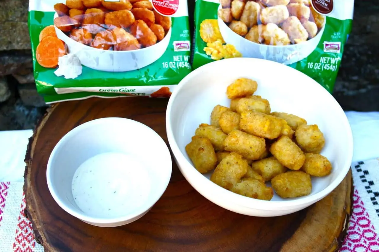 Aforra agora cun cupón de desconto de 1,00 $ para Green Giant Veggie Tots.