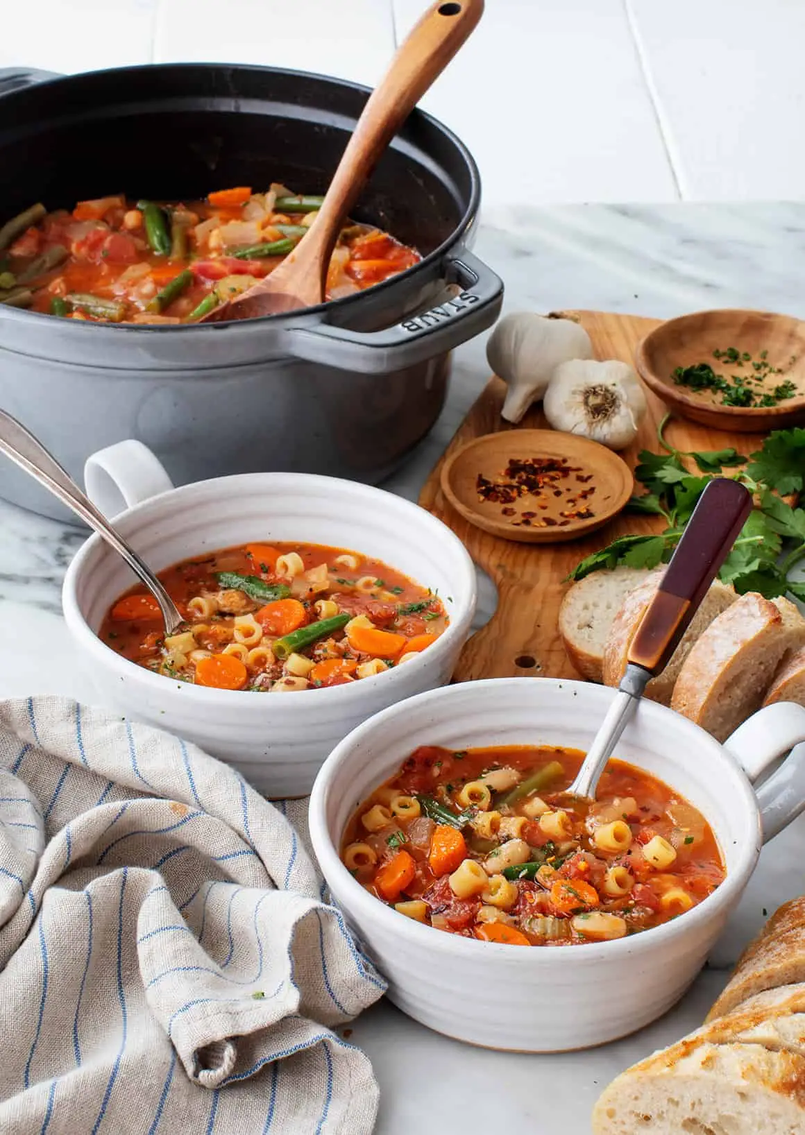 Sopas simples e dignas de jantar