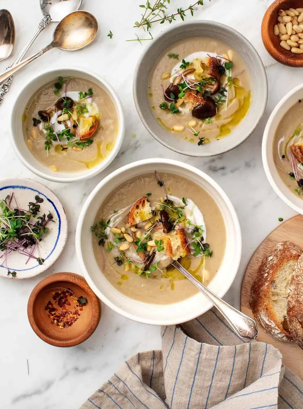 Receptes de tardor: sopa de carbassa fàcil de butternut