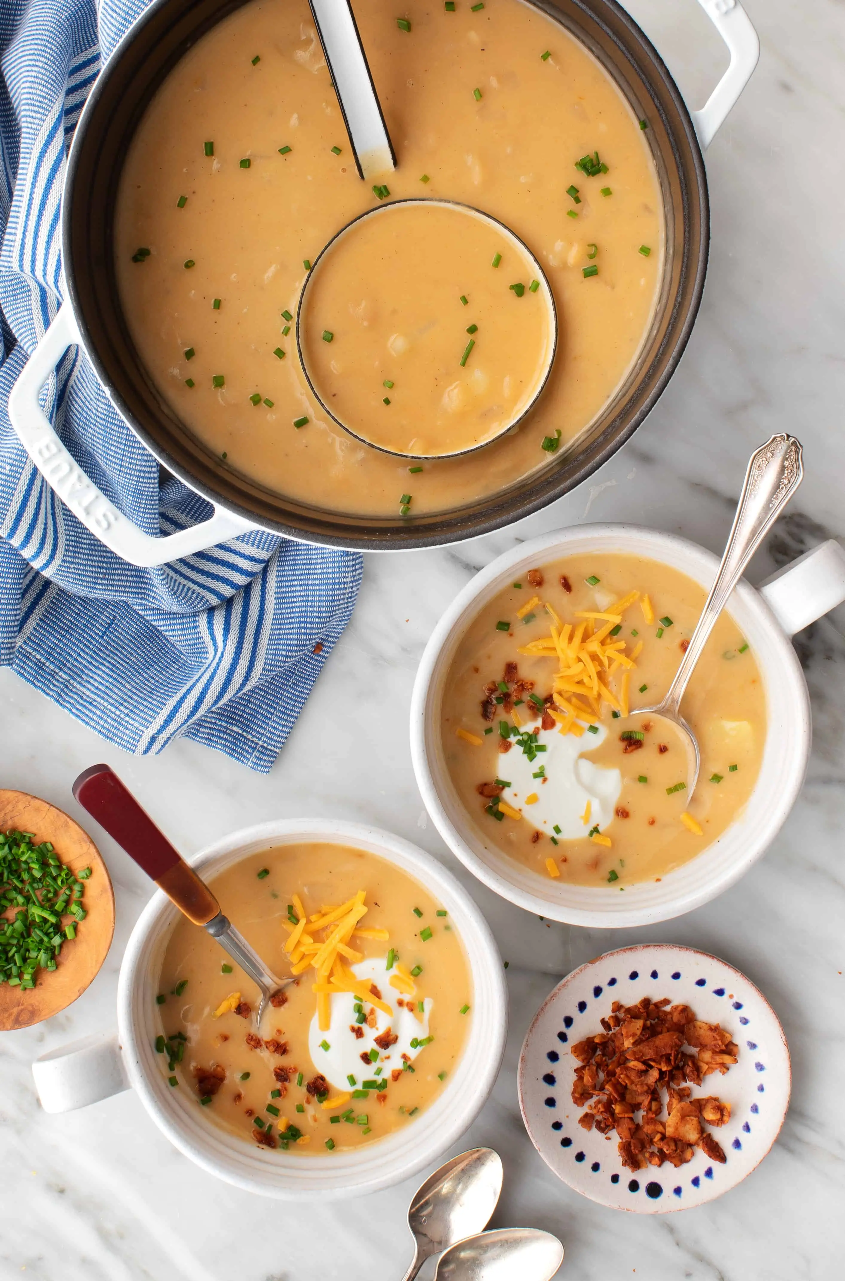 Receitas de outono: sopa fácil de cabaciña