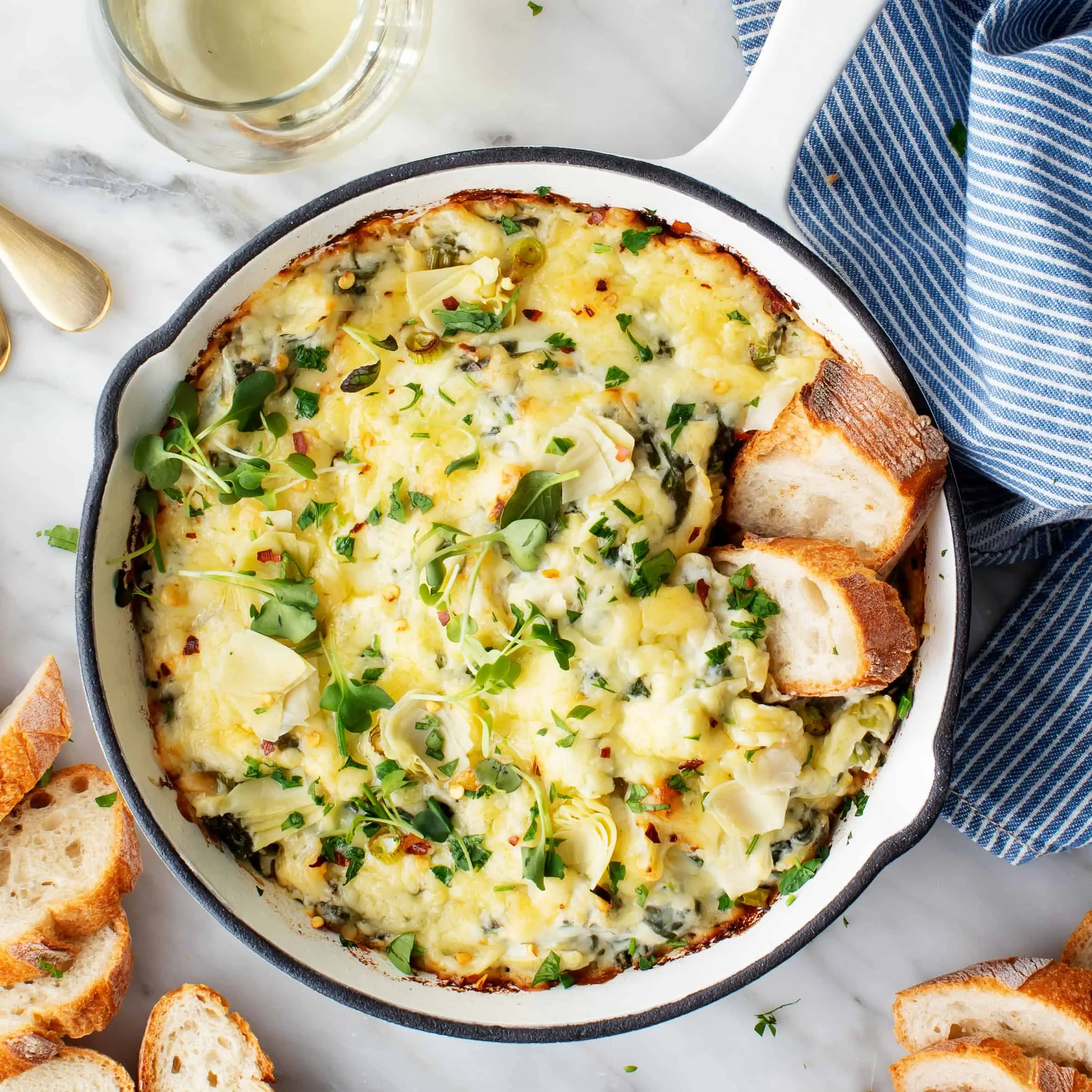 Bayam Artichoke Dip