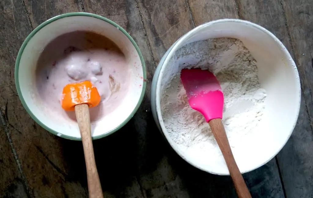 Strawberry Coconut Mini Muffin Resep