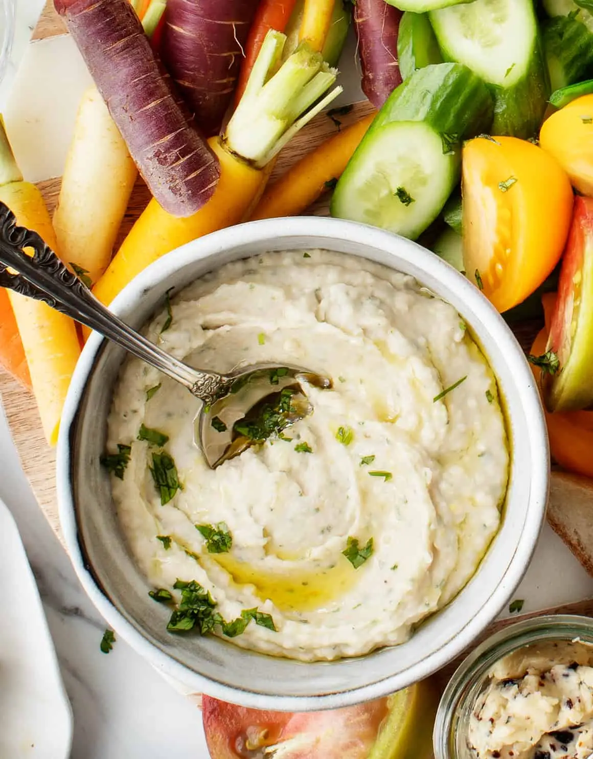 Mga Vegan Appetizer para sa Crudité Platter