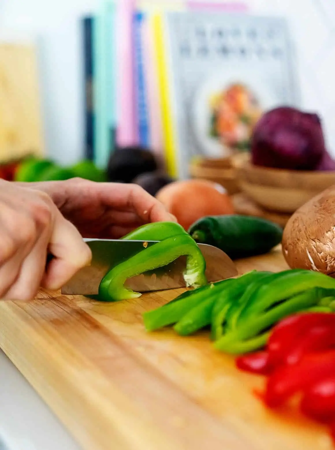 Zutaten der veganen Burrito Bowl